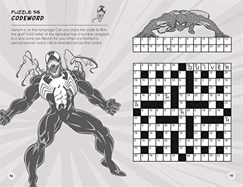 Marvel Brain Games: Fun puzzles for bright minds £3 @ Amazon