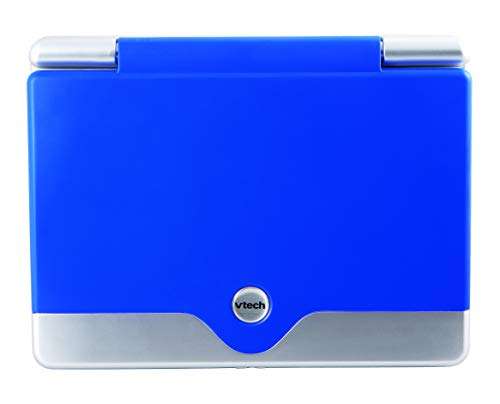 VTech Genio My First Laptop, Silver, Educational Laptop for Kids with 80+ Activities and Games & Challenger Laptop, Blue, Kids Laptop.