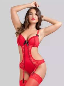 Lovehoney Seduce Me Red Push-Up Cut-Out Body Now £20 plus free delivery code @ Lovehoney