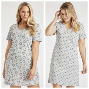 Cotton Nightdress (26 Styles / Sizes 8-26) - £6.80 + Free Delivery With Codes (In Description) @ Bonmarche