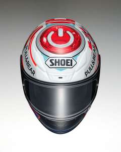 Shoei NXR Full Face Motorcycle Helmet - Marquez Power up, Size - XS / S / XL - £249.99 @ Mega Motorcycle
