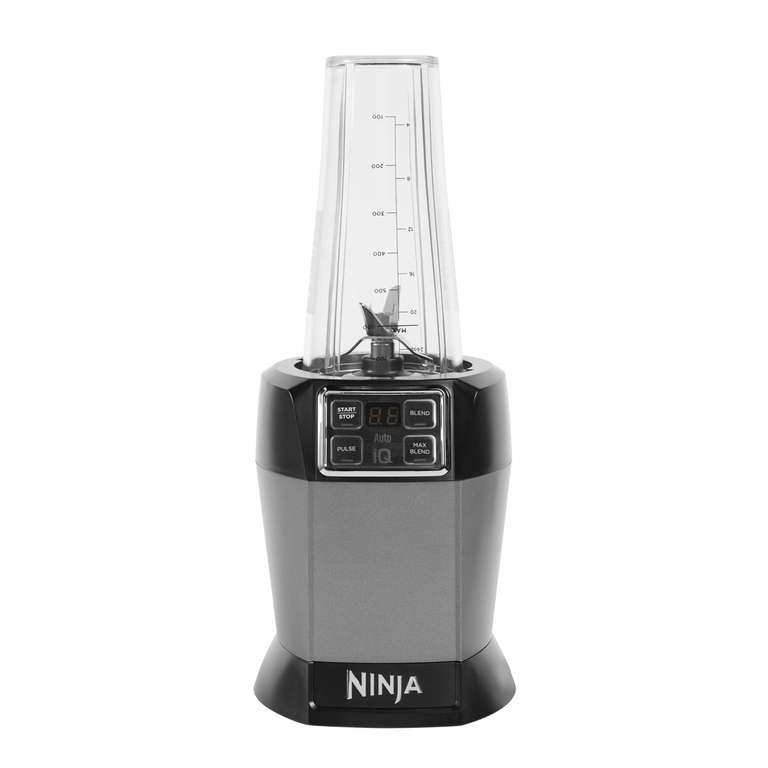 Ninja Blender with 2 Automatic Programs: Blend & Max Blend, Pulse Setting, 2x 700ml Cups with Spout Lids, 1000W