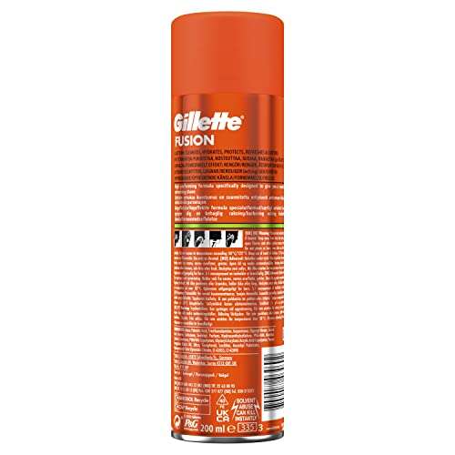 Gillette Fusion5 Ultra Sensitive Shaving Gel with Almond Oil for Men, 200 ml £2 / £1.80 Subscribe & Save @ Amazon