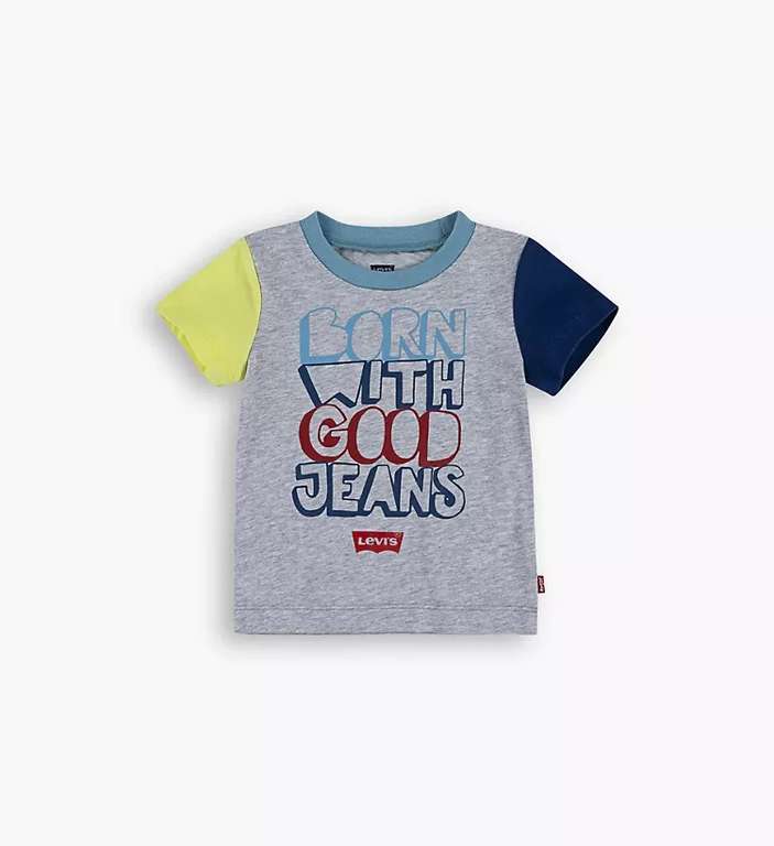 Baby Colour-Block T-Shirt - £6.88 delivered with code - @ Levi's
