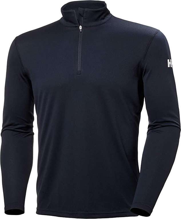 Helly Hansen HH Tech Mens Long Sleeve 1/2 Zip T-Shirt (Navy) - £18 @ Amazon