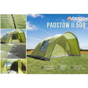 Vango Padstow II 500 5 Person Family Tent £229.98 at Costco