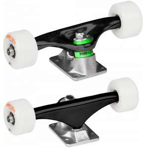 Mini Logo skateboard trucks, wheels and bearings bundle