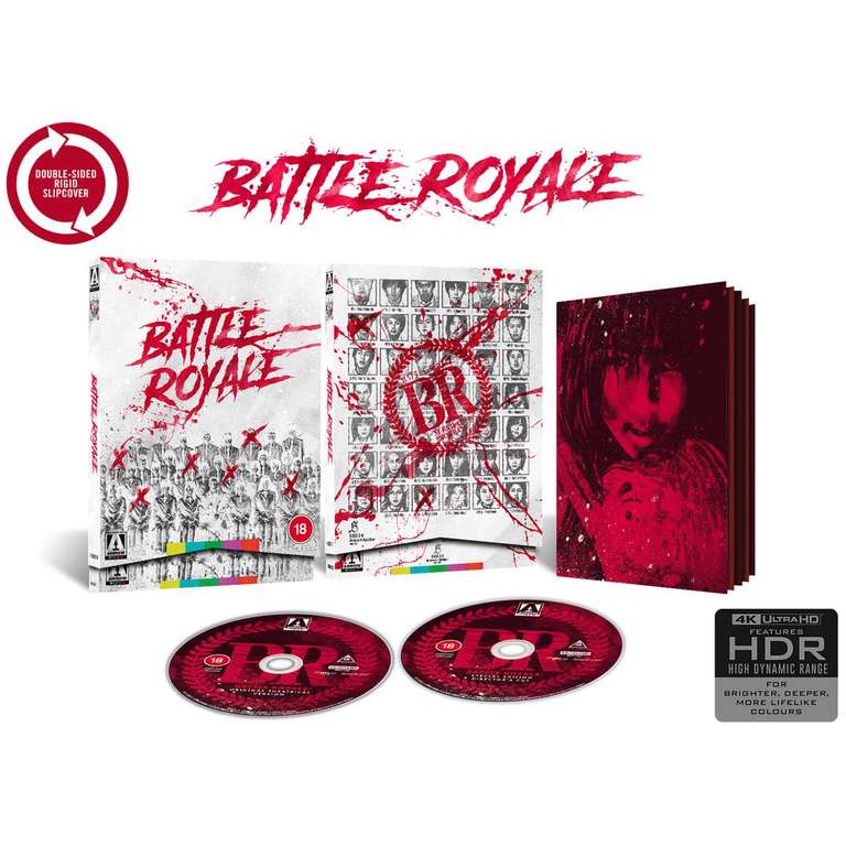Battle Royale - 4K Ultra HD [Arrow Video] - £17.99 + £1.99 delivery @ Zavvi