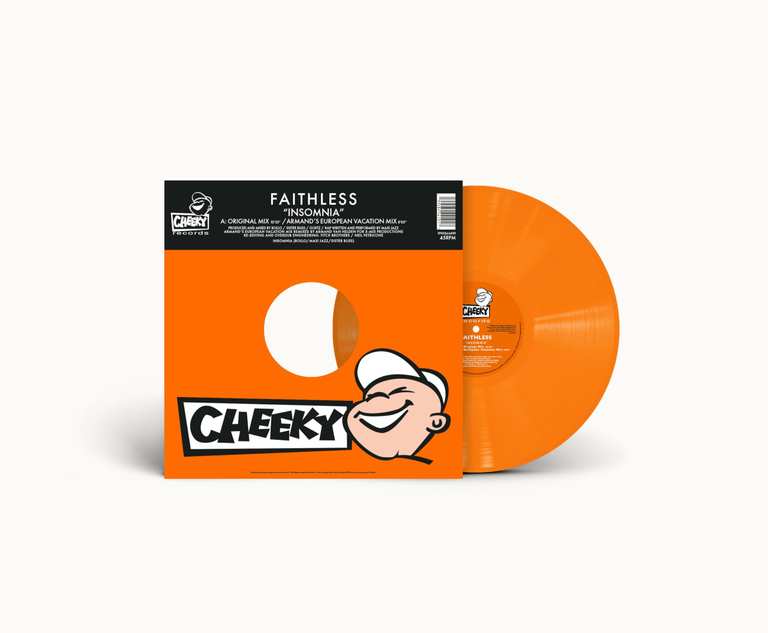 Faithless - Insomnia (Orange 30th Anniversary 12" Vinyl LP)