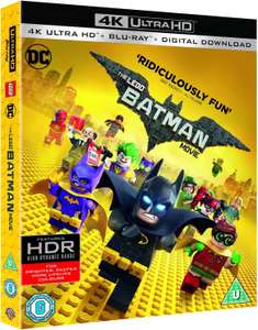 The LEGO Batman Movie [4K Ultra-HD] [2017] [Blu-ray] £4.63 @ Rarewaves