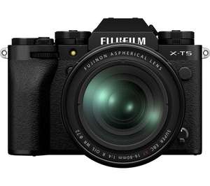FUJIFILM X-T5 Mirrorless Camera with FUJINON XF 16-80 mm f/4 R OIS WR Lens