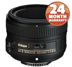 Nikon AF-S Nikkor 50mm f/1.8G Black Lens - £120 Delivered @ CeX