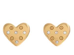 Olivia Burton Yellow Gold Tone Classic Heart Stud Earrings £17.99 @ H Samuel free click and collect