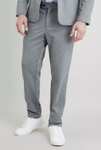 Grey Jersey Tailored Trousers (Waist 28-42) - Free C&C