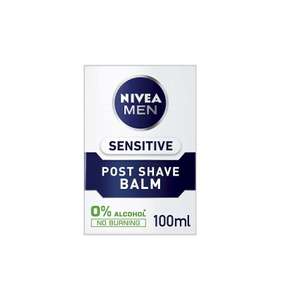 NIVEA MEN Sensitive Post Shave Balm 100ml - £2.99 (£1.50 collection) at Boots