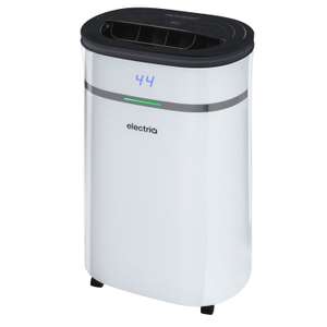 ElectriQ - 12L Low Energy Dehumidifier - Air Purifier for up to 3 bed home w/code sold by buyitdirectdiscounts