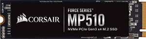 480GB - Corsair MP510, Force Series, M.2 NVMe M.2 2280 PCIe Gen3 x4 SSD up to 3,480/2000MB/s TLC /Dram Cache - £24.99 @ Amazon