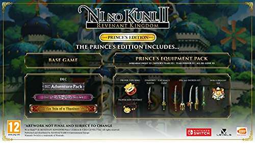 Ni No Kuni II: Revenant Kingdom Prince's Edition (Nintendo Switch) - £17.95 @ Amazon