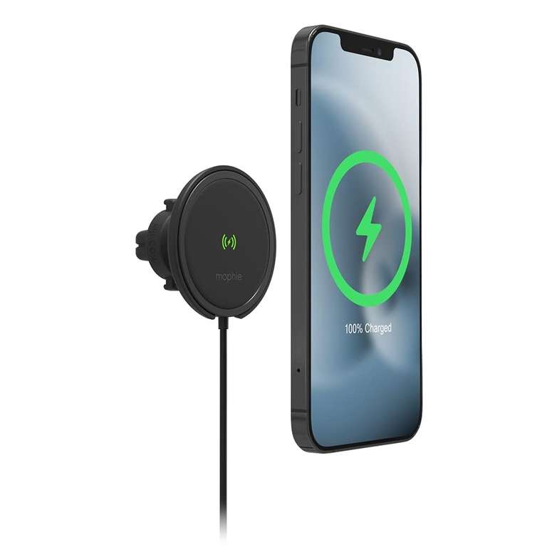 Mophie Snap+ 15W Wireless MagSafe Car Vent Charger