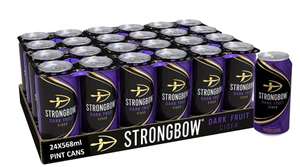 Strongbow Dark Fruit Cider 24x568ml Pint Cans