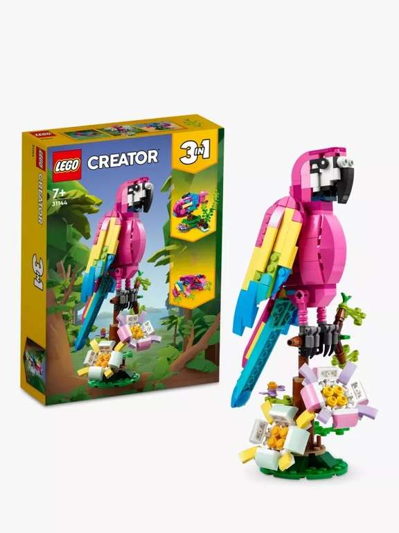 Lego creator pink parrot 31144