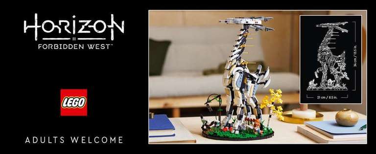 LEGO 76989 Horizon Forbidden West Long Neck Model Kit - £48.17 @ Amazon Germany