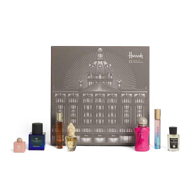 Preorder Harrods 12 Days of Fragrance Advent Calendar 2024 at £185.00