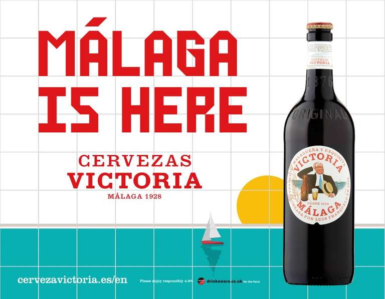 1 x FREE 660ml Victoria Malaga Bottle using coupon (redeem and use instore) @ Tesco