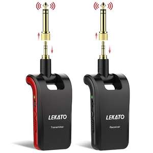 Lekato stereo/mono plug-in wireless transmitter/receiver pair - sold by ZMUK - FBA