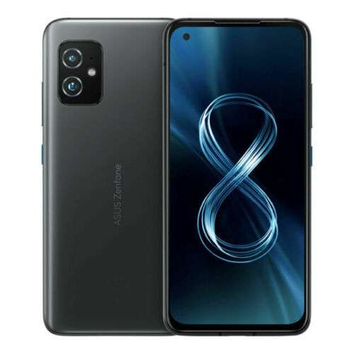 ASUS Zenfone 8 ZS590KS 5.92" FHD+ Mobile 8GB RAM 128GB Storage, Black + screen protector - £278.99 With Code @ Laptop Outlet / Ebay