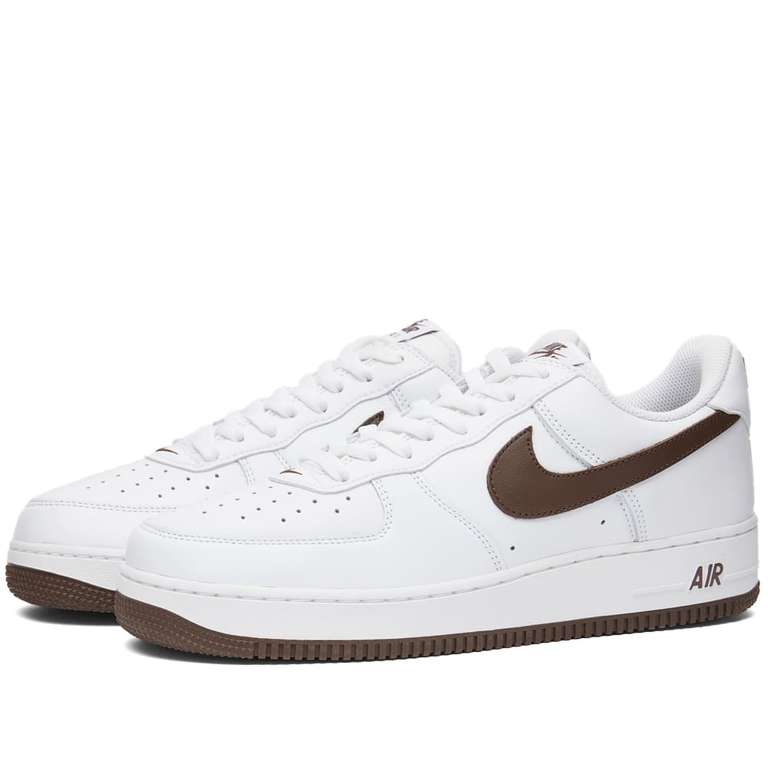 NIKE AIR FORCE 1 LOW RETRO White and Brown £68 + £6.99 delivery @ End Clothing