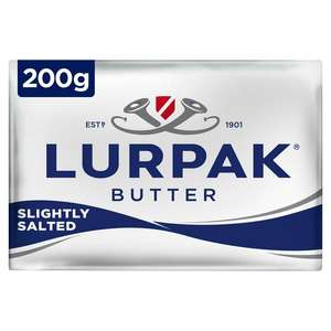 Lurpak Slightly Salted Butter 200g £1.70 Nectar Price