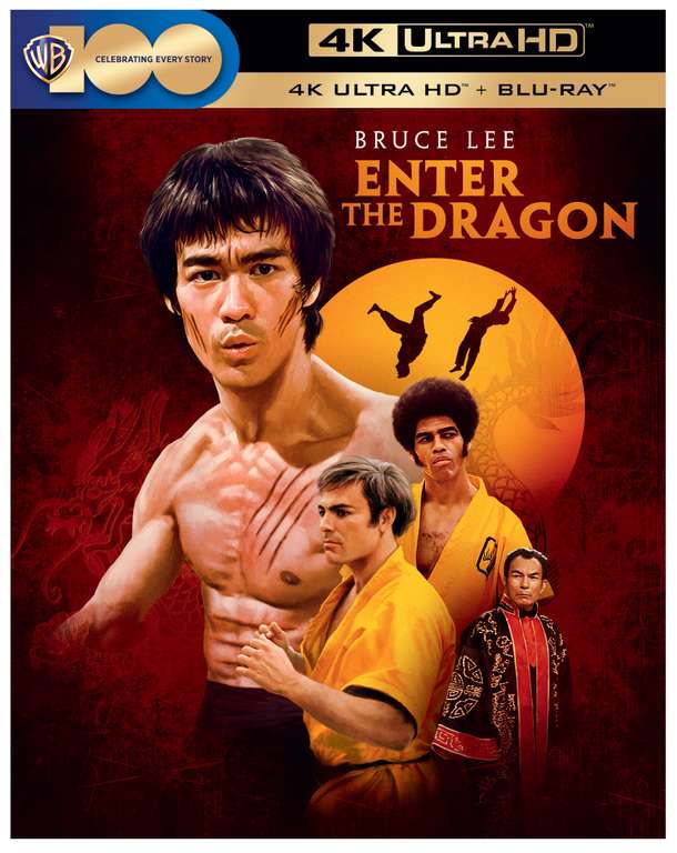 Enter The Dragon 50th Anniversary 4K Blu-Ray With Newsletter Sign Up Code