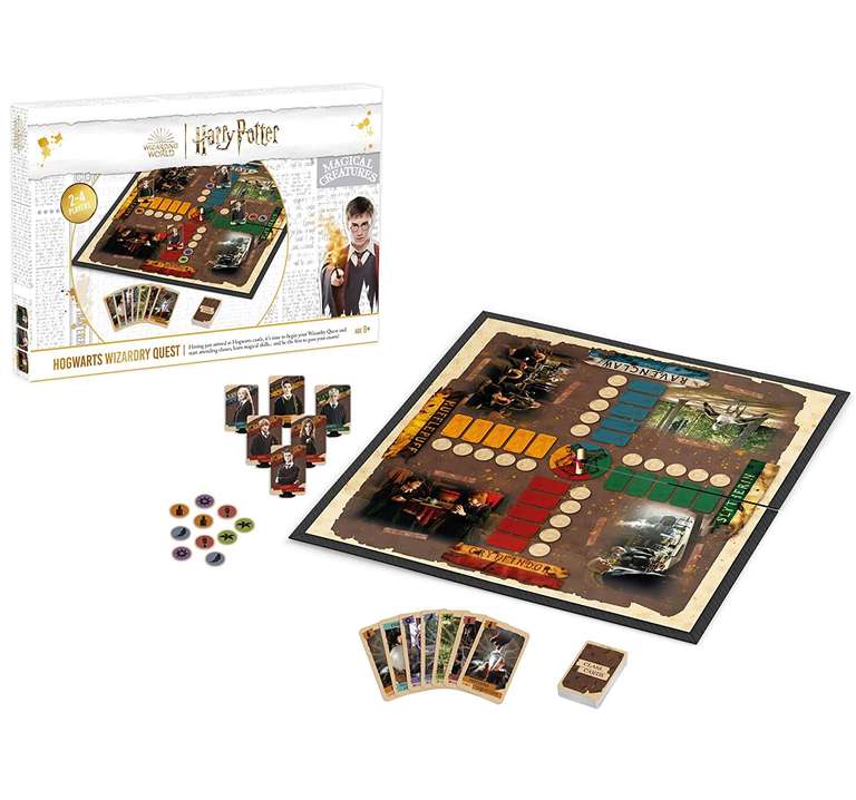 Harry Potter Hogwarts Wizardry Quest Board Game £10 + Free click & collect @ The Works