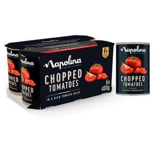 Napolina Chopped Tomatoes 6x400g - Southampton