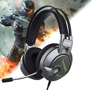 TECKNET USB PC Gaming Headset, £17.99 with voucher Dispatches from Amazon Sold by BLUETREE