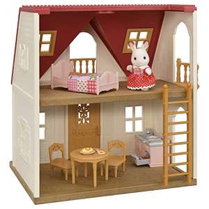 Sylvanian Families 5567 Red Roof Cosy Cottage Starter Home - Dollhouse Playset, Multicolore £17.99 at Amazon