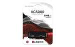 Kingston KC3000 PCIe 4.0 NVMe M.2 SSD - High-performance storage for desktop and laptop PCs -SKC3000D/2048G (2TB), Solid State Drive
