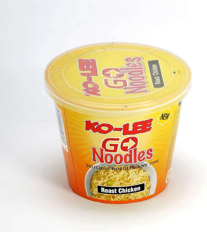 Ko-Lee Go Cup Noodles, 65 g, Roast Chicken 72p @ Amazon