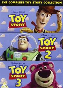 The Complete Toy Story Collection (Toy Story / Toy Story 2 / Toy Story 3) - Very Good - £2.91 Delivered With Codes @ World of books