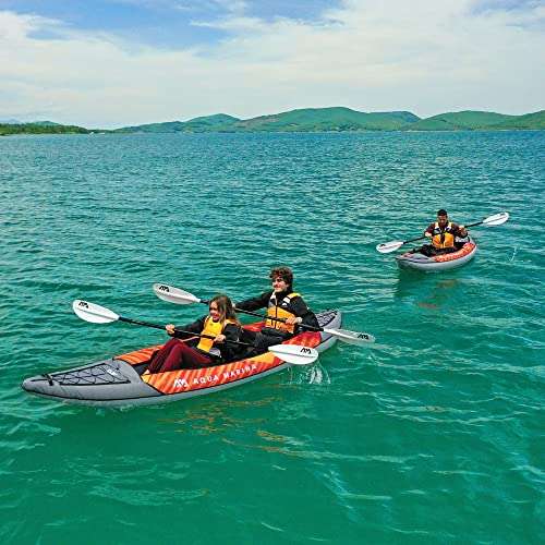 Aqua Marina Memba, Leisure Drop Stitch Inflatable Kayak Package 390cm 2 person £290 @ Amazon