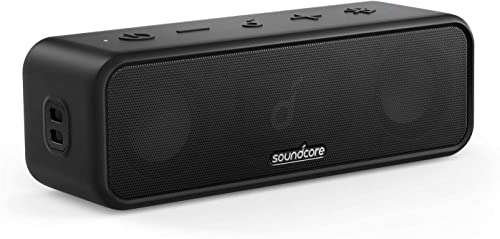 Anker Soundcore 3 Bluetooth 5.0 Speaker, 24H Playtime, IPX7 Waterproof Sold by AnkerDirect UK FBA