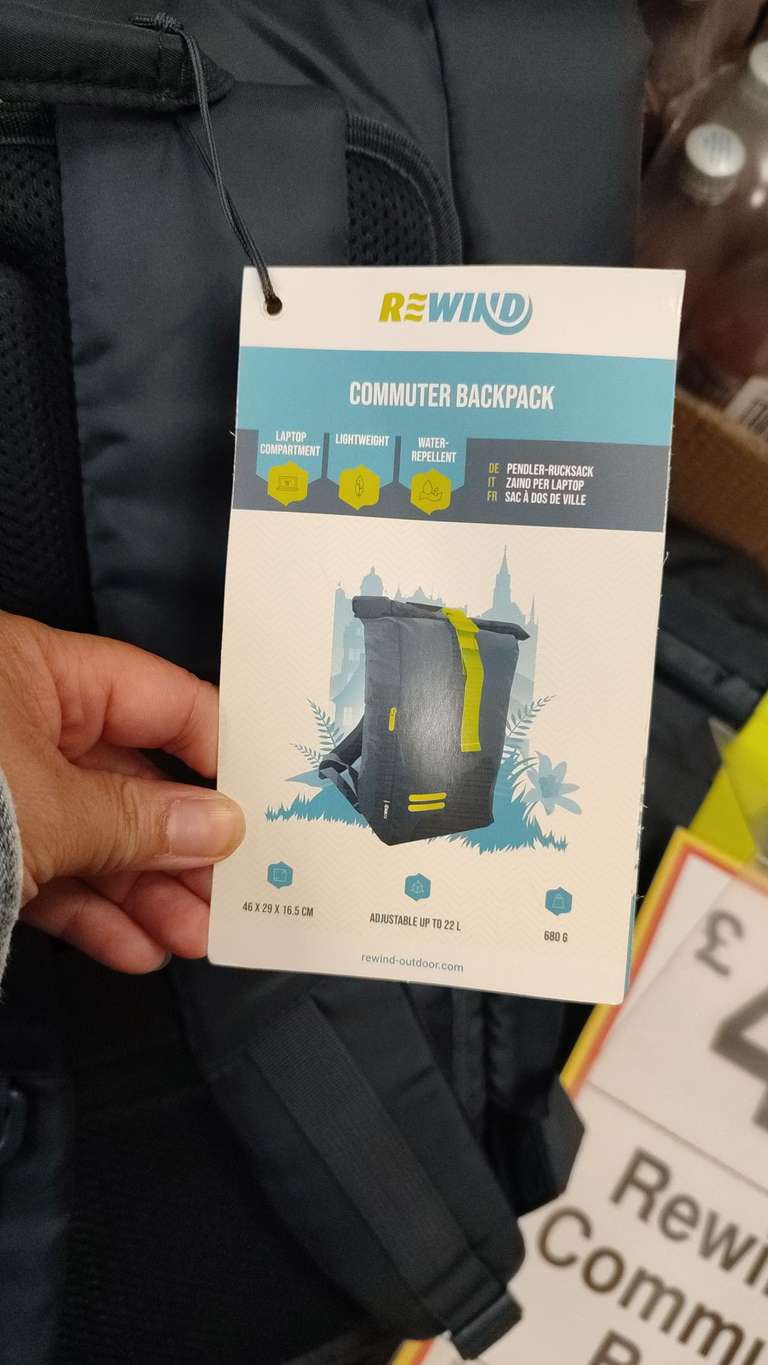 Rewind Commuter backpack - Instore (Livingston)