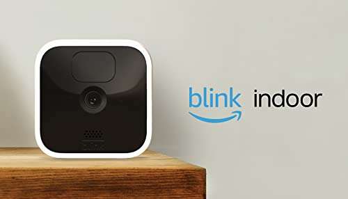 Blink Indoor Wireless, HD Security Camera With 2-Year Battery Life