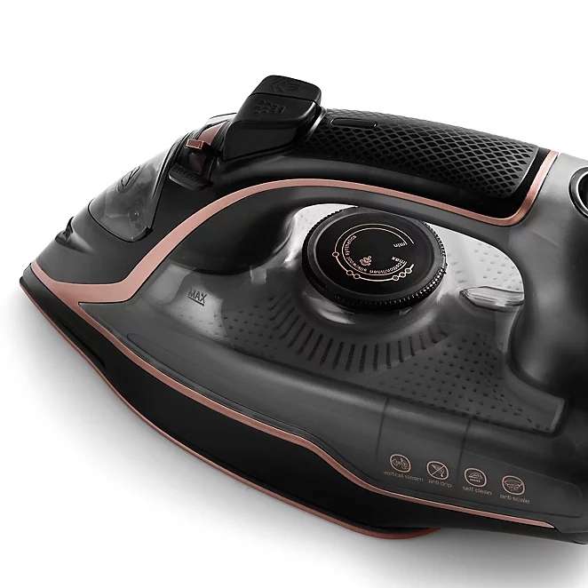 Black & Rose Gold 2800W Steam Iron & 2 Year Warranty - £14 + Free Click & Collect @ George / Asda