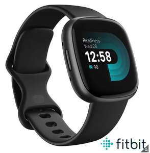 FitBit Versa 4 Smart Watch in Black/Graphite
