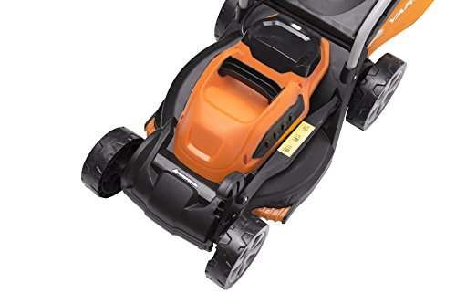 Yard Force 40V 32cm Cordless Lawnmower with Lithium-ion Battery and Quick Charger £126 @ Amazon
