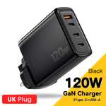 Essager 120W GaN USB Type C Charger QC 4.0 /PD 3.0 / PPS £35.92 delivered, using coupon @ AliExpress / ESSAGER Official Store