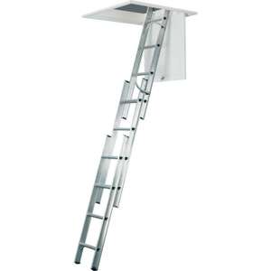 Werner 3 Section Loft Ladder & Handrail - £59.79 with code @ Toolstation on Ebay
