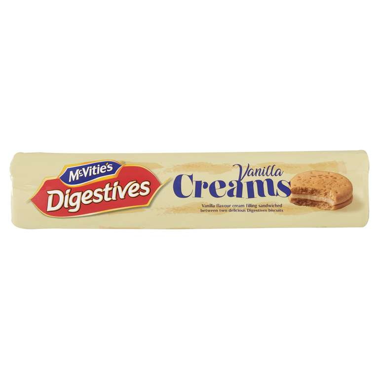 McVites Digestive Creams 168g 4 for £3